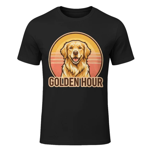 Golden Hour Golden Retriever