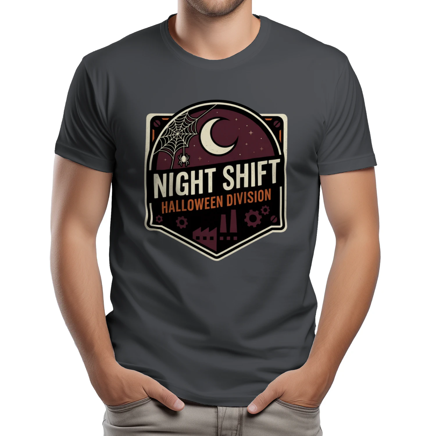 NIGHT SHIFT — Vintage Halloween T-Shirt