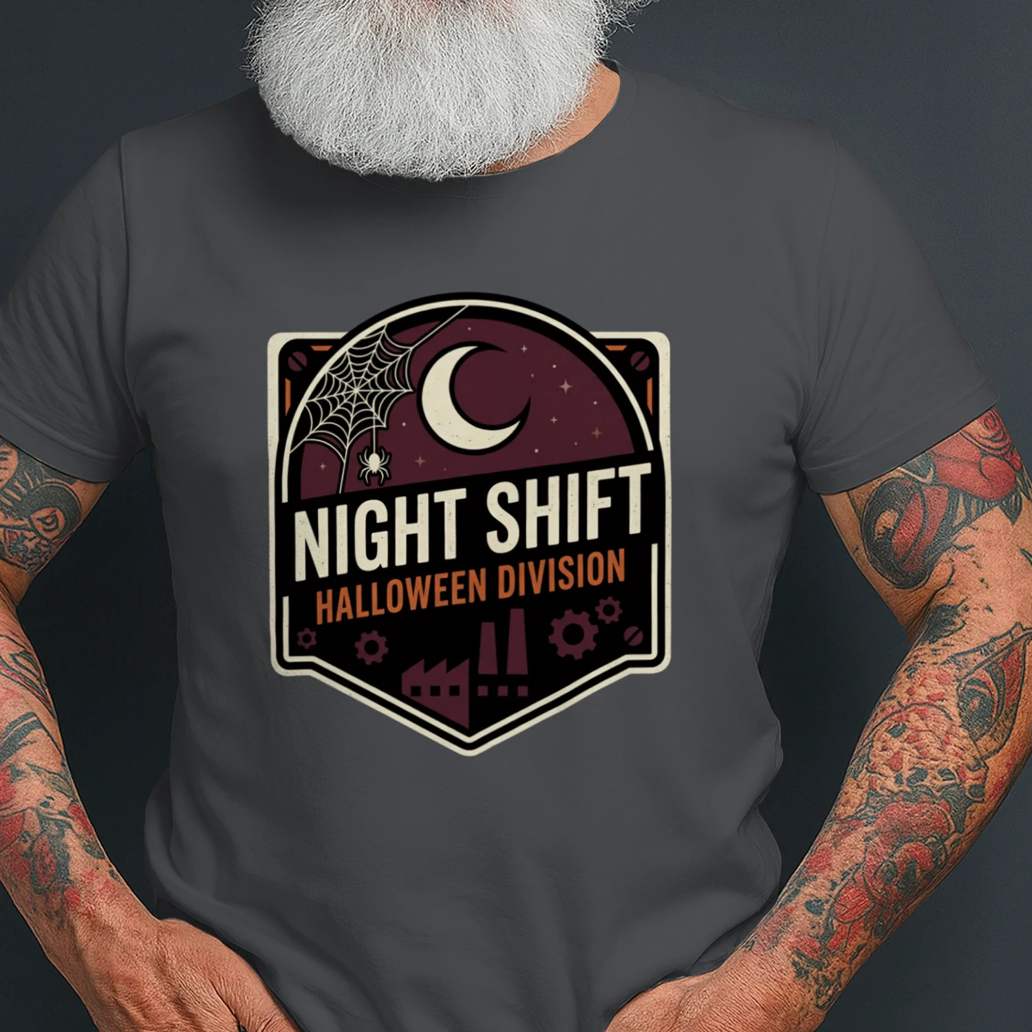 NIGHT SHIFT — Vintage Halloween T-Shirt