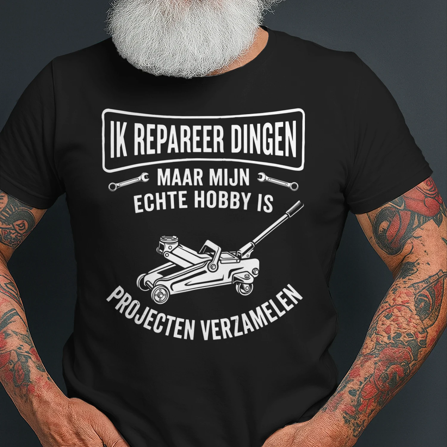 Ik repareer dingen, maar mijn echte hobby is projecten verzamelen