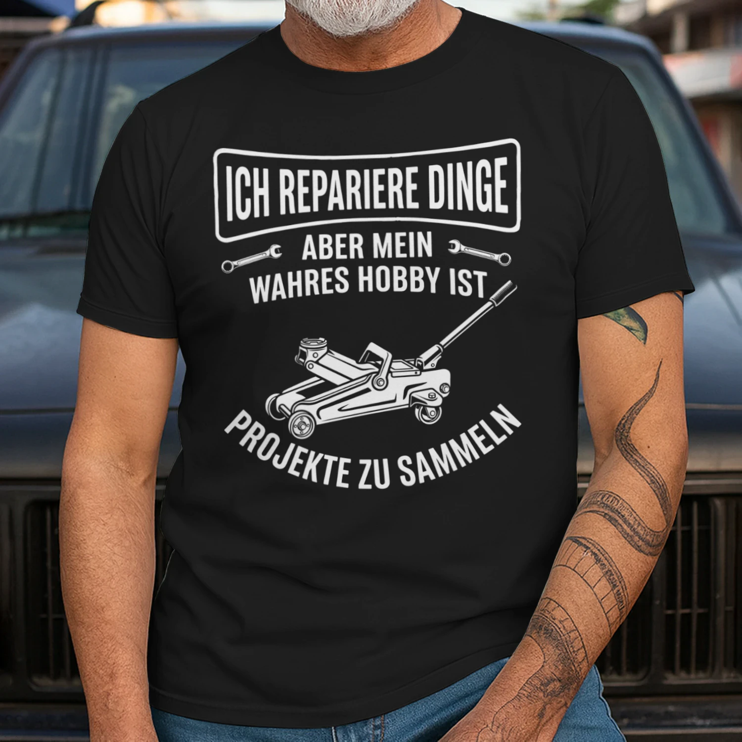Ich repariere Dinge, aber mein wahres Hobby ist Projekte sammeln.