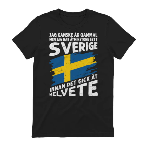 Jag kanske är gammal – men jag har åtminstone sett Sverige