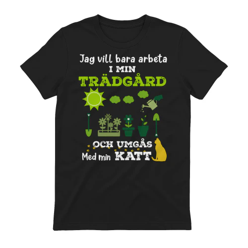 tradgard med min katt