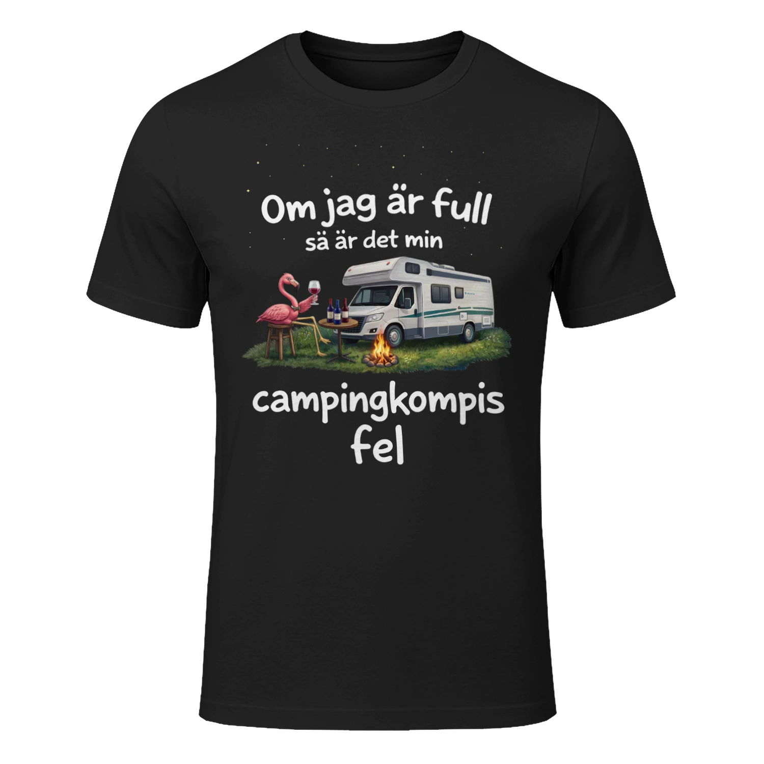 Om jag är full så är det min campingkompis fel