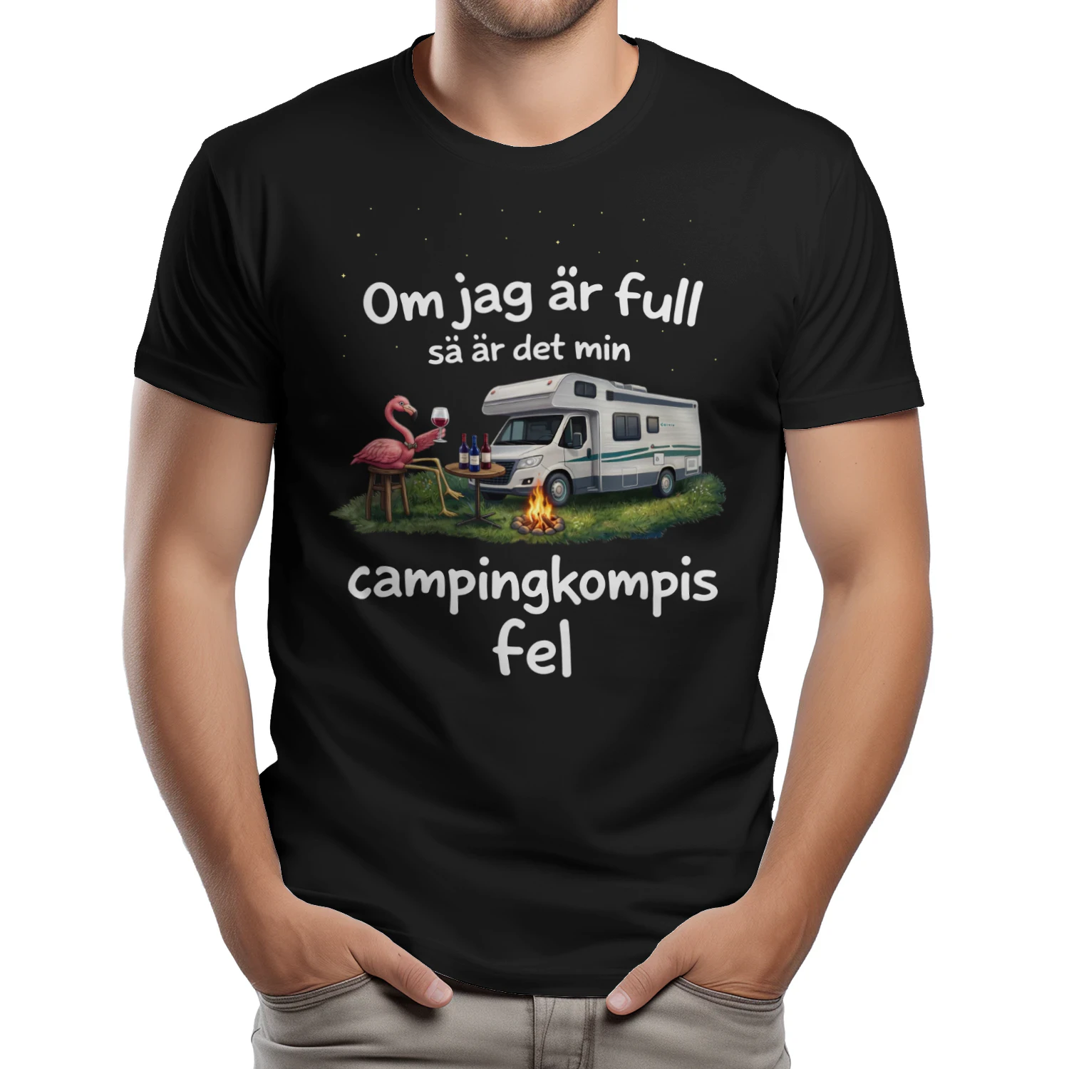 Om jag är full så är det min campingkompis fel