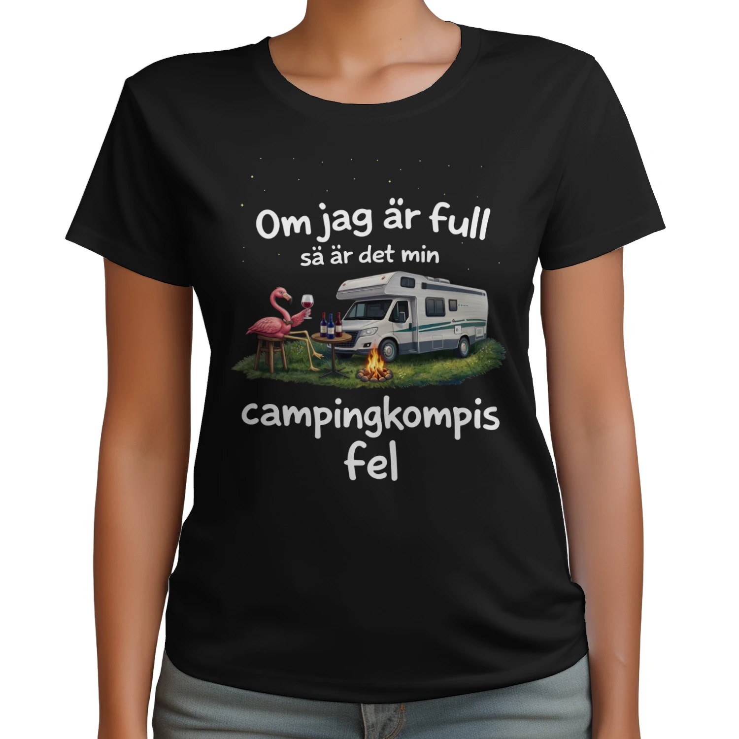 Om jag är full så är det min campingkompis fel