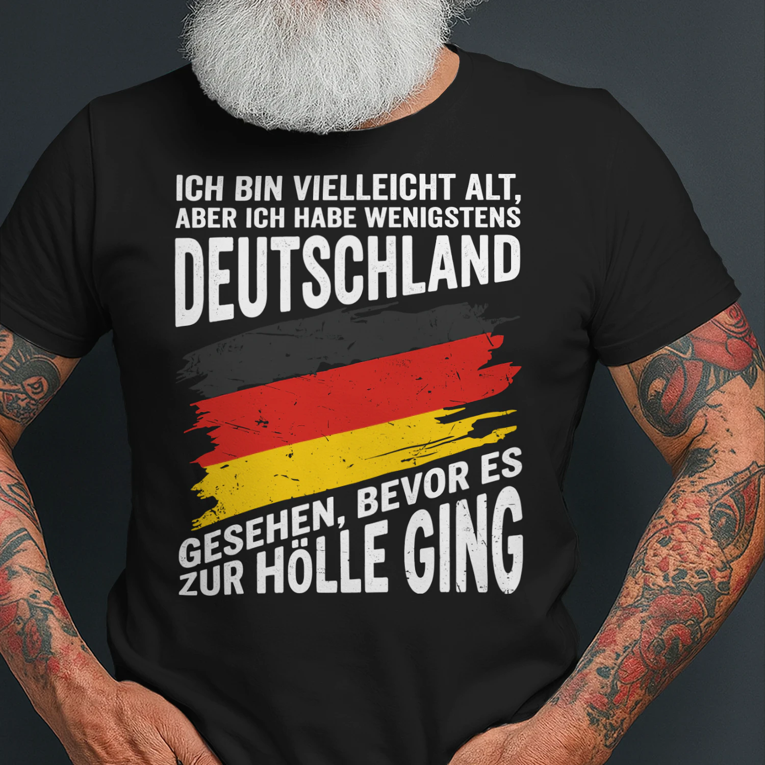 Ich bin vielleicht alt, aber ich habe wenigstens DEUTSCHLAND gesehen, bevor es zur Hölle ging