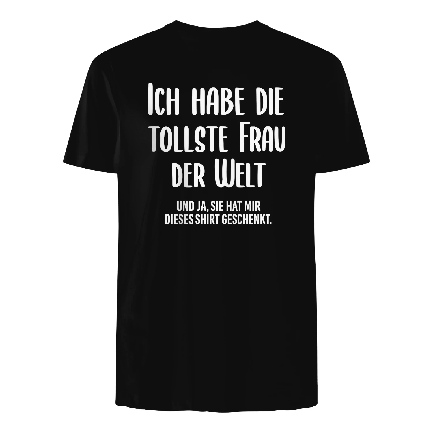 Classic men's t-shirt - Ich habe die tollste Frau der Welt