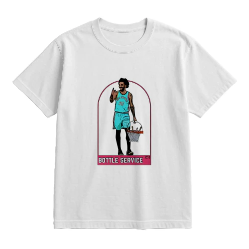 Julian Champagnie San Antonio Spurs NBA Bottle Service shirt