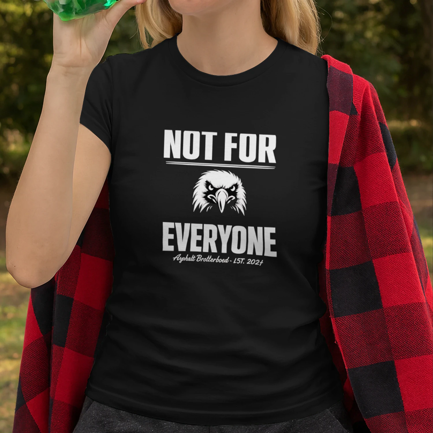 Not for everyone eagle motorcycle shirt