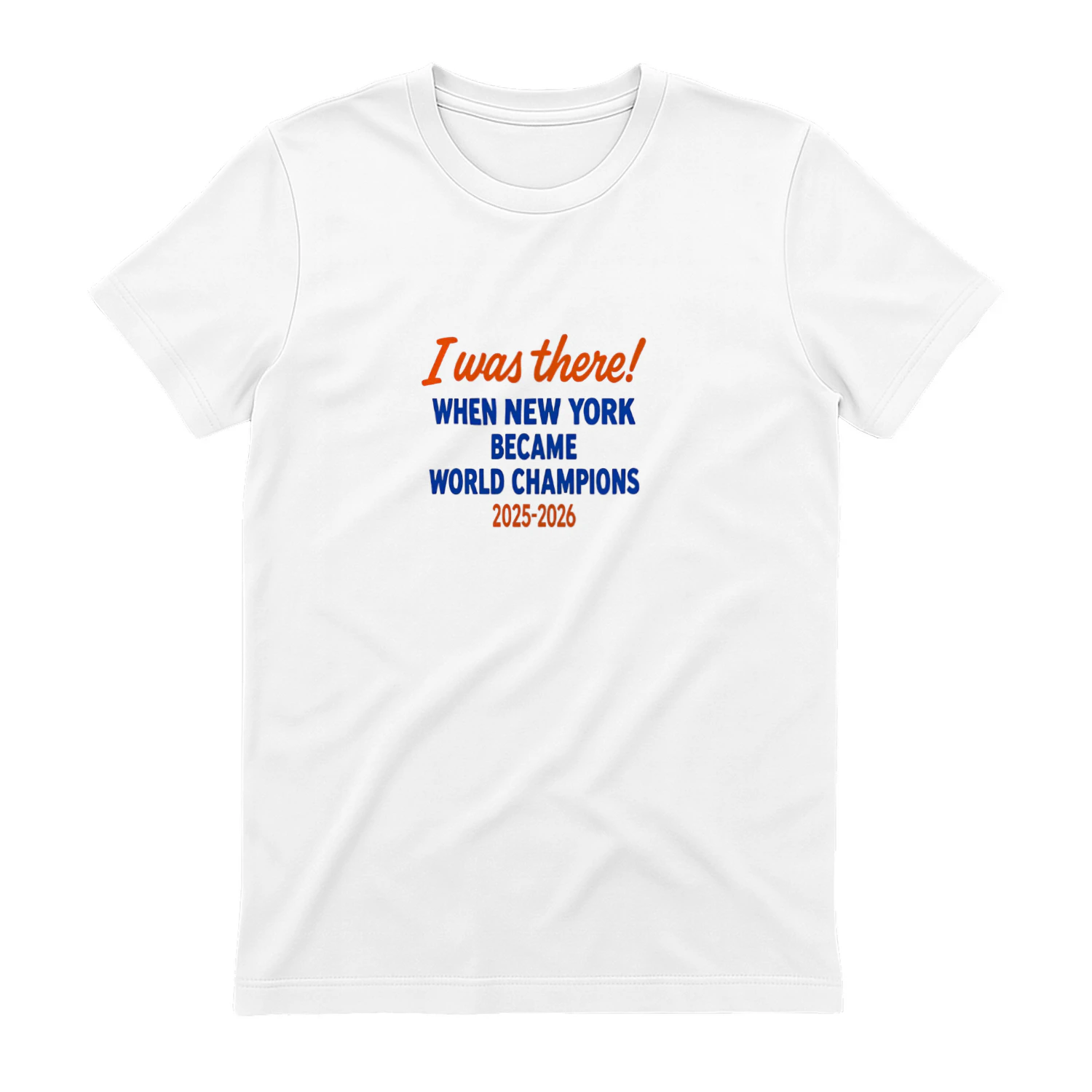 New York Knicks NBA I was there when became world champions 2025-2026 shirt
