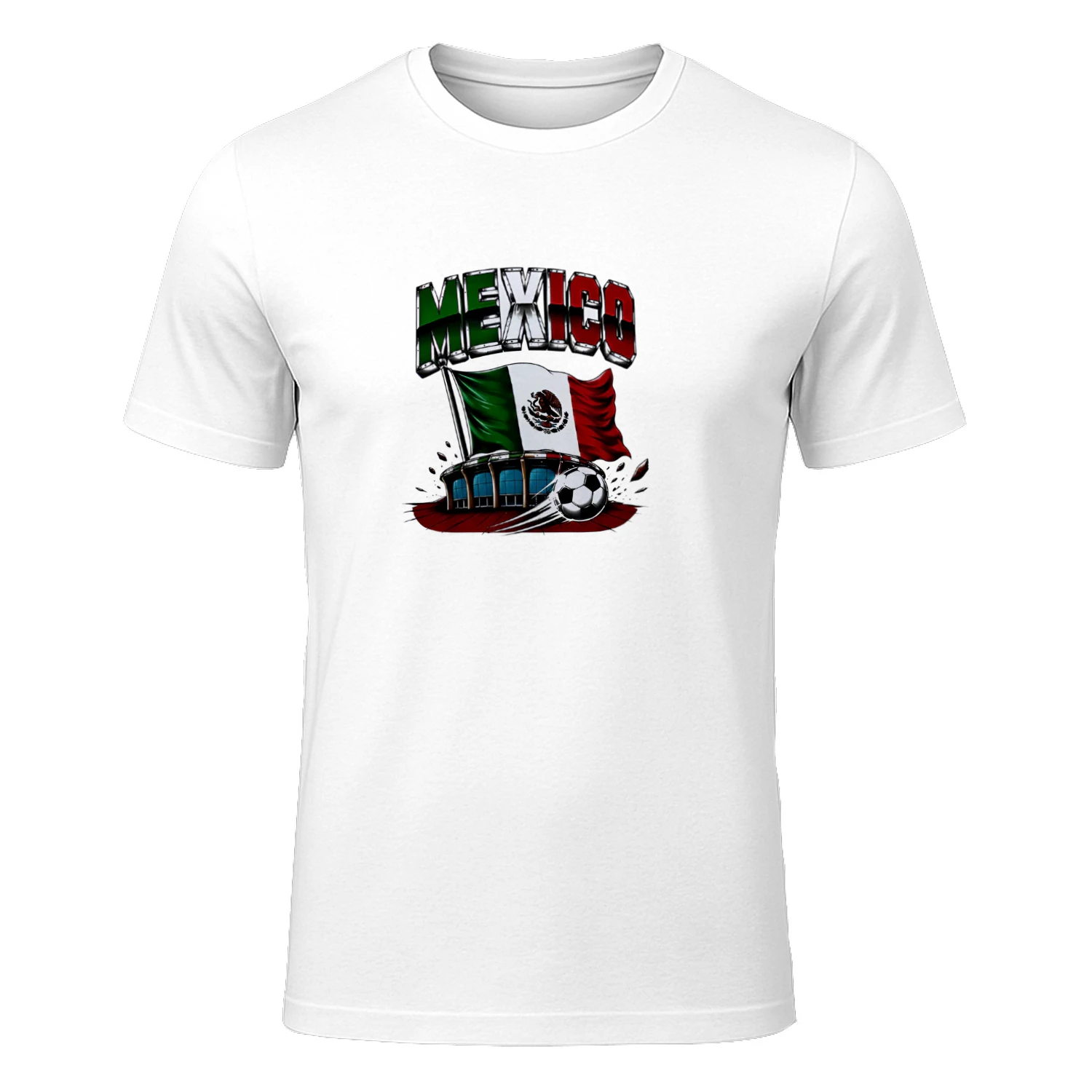 Mexico Soccer Team Stadium Flag Mexico graphic shirt