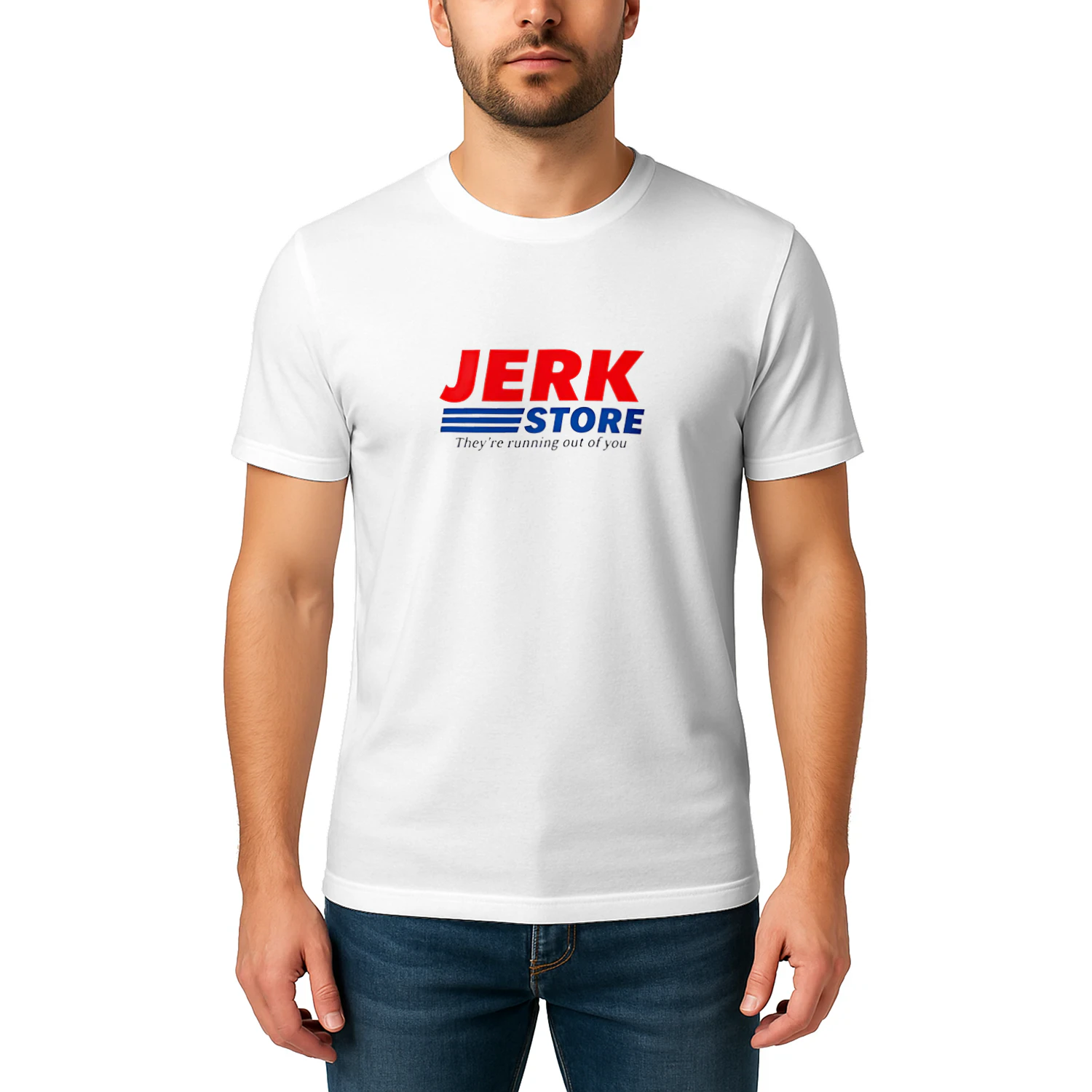 Jerk Store they’re running out of you  Heavy Cotton T-shirt