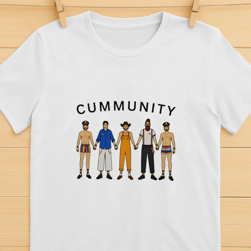 Cummunity Pride Group LGBTQ Community Rainbow shirt