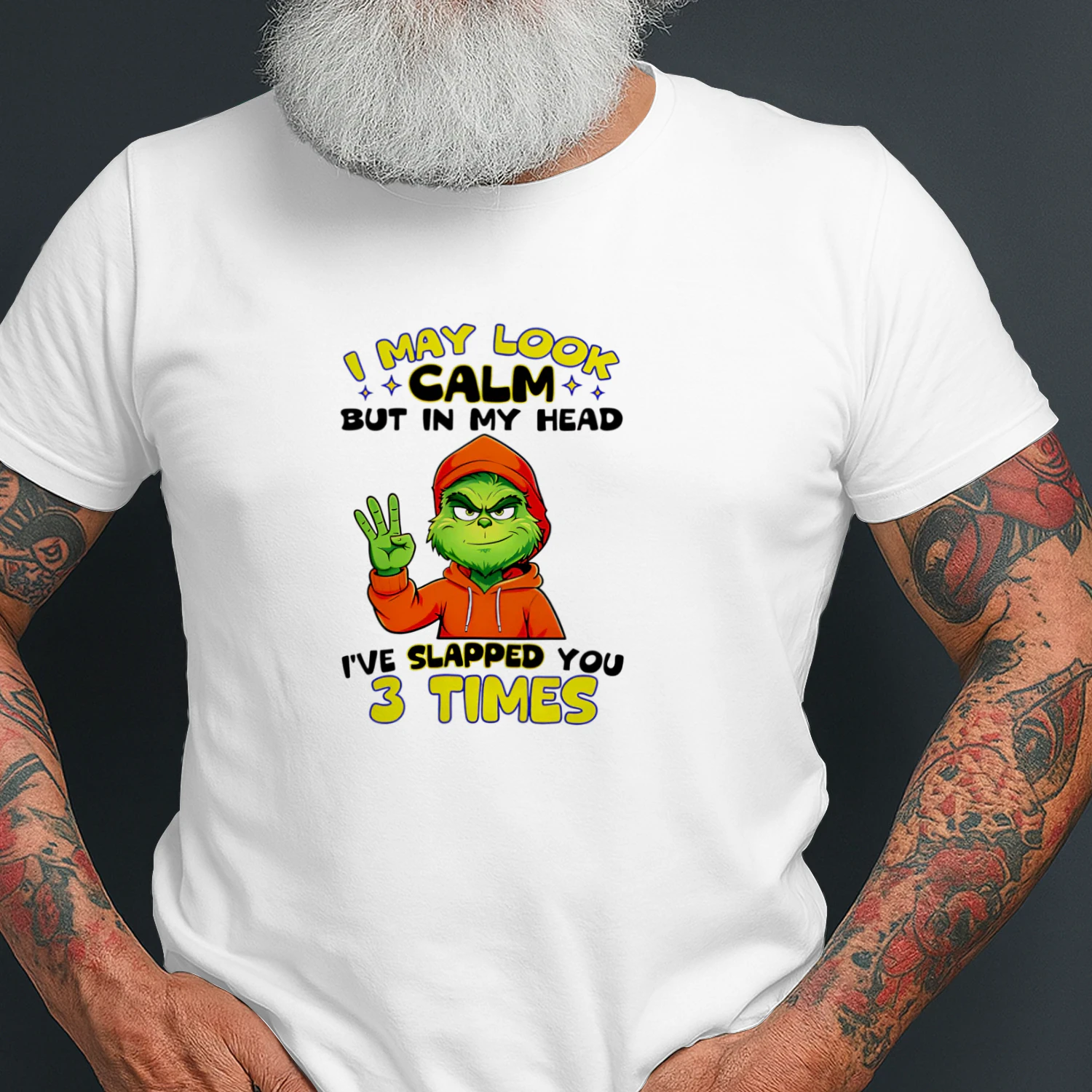 I May Look Calm but in My Head I Have Slapped You 3 Times shirt
