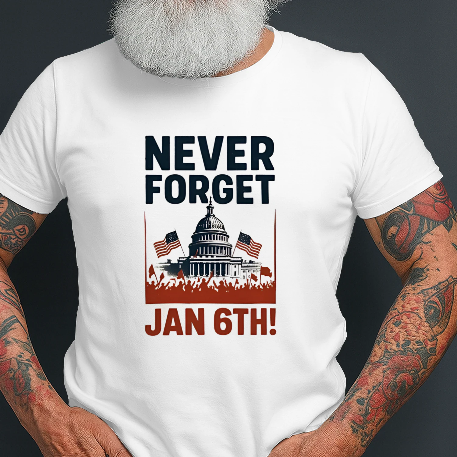 Never forget January 6th political shirt