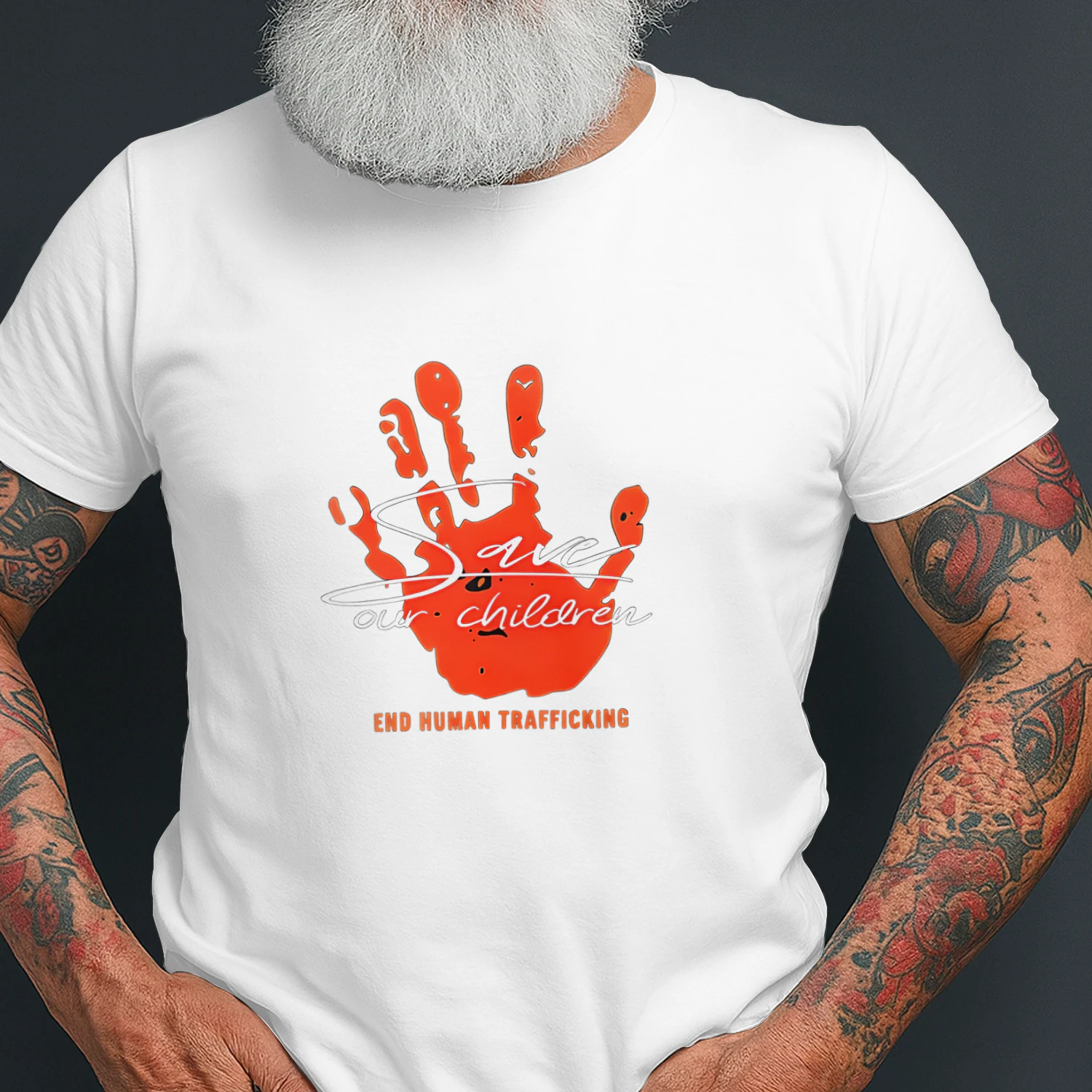 Save our children end human trafficking shirt