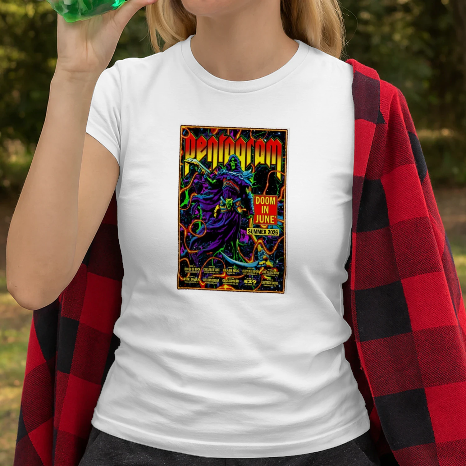 Official Pentagram Tour Summer 2026 Poster Shirt
