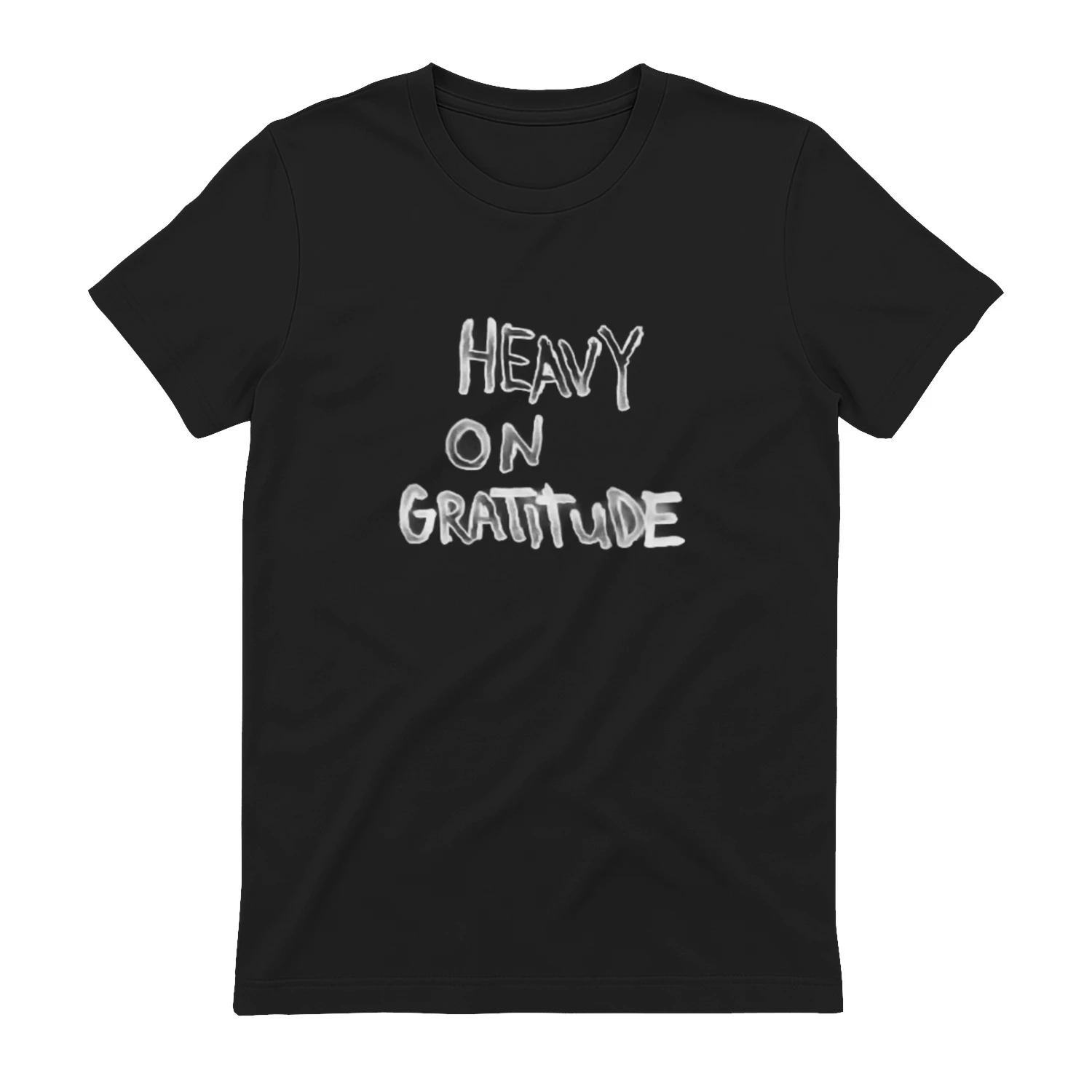 Heavy on Gratitude positive vibes thankful T-shirt