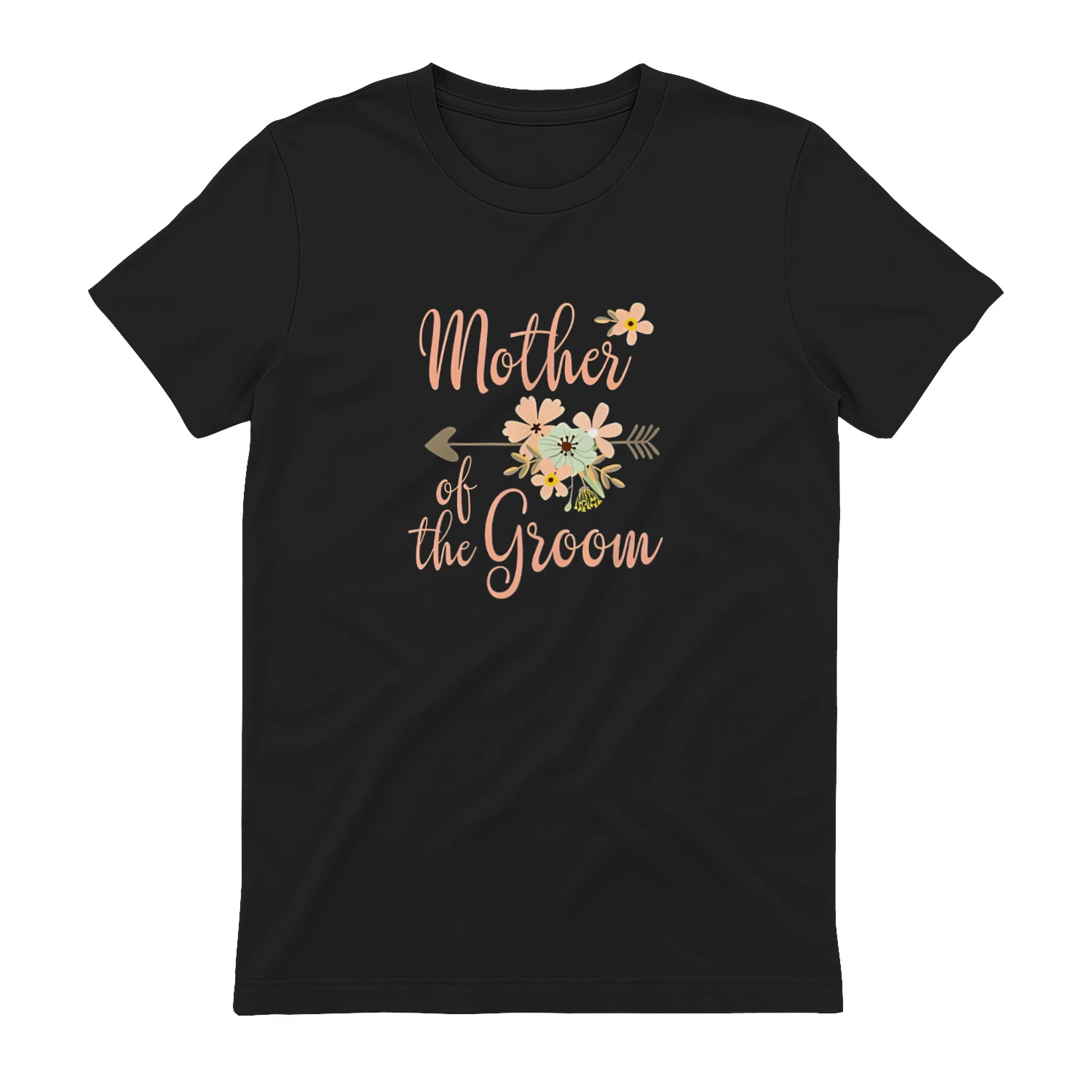 Mother of the Groom Flowers Mother’s Day T-Shirt – Wedding & Mother’s Day Gift Tee