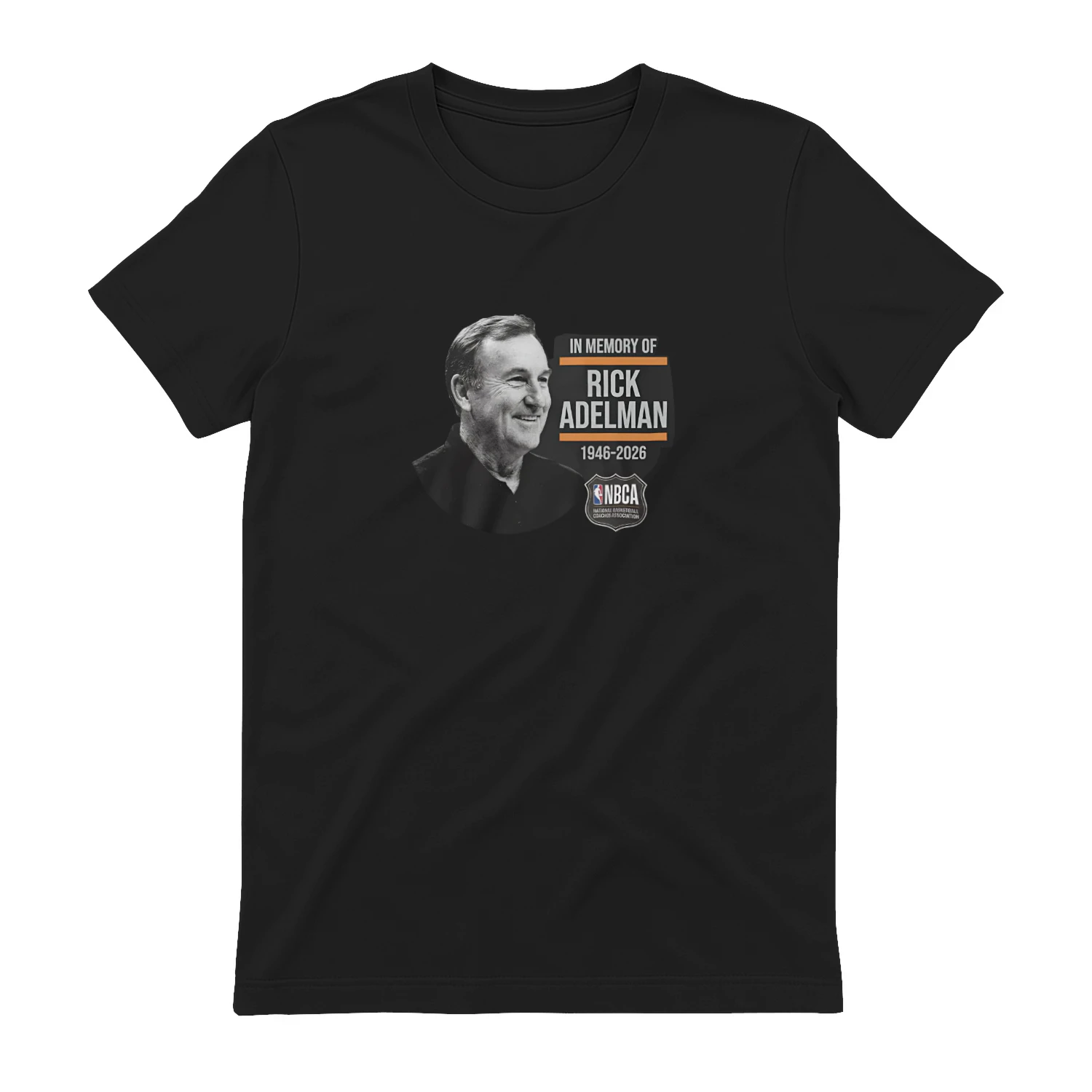 Hall of Fame Rick Adelman Memorial Shirt-Honoring a Basketball Legend shirt