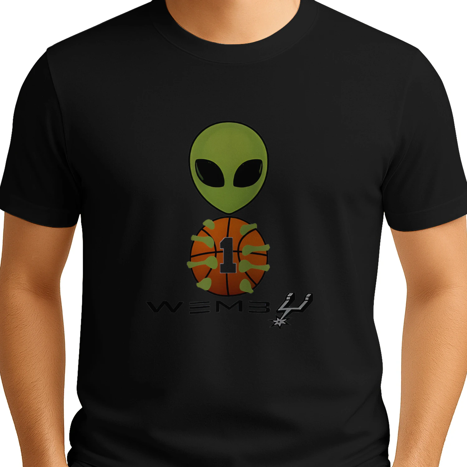 Wemby Alien Victor Wembanyama San Antonio Spurs NBA shirt