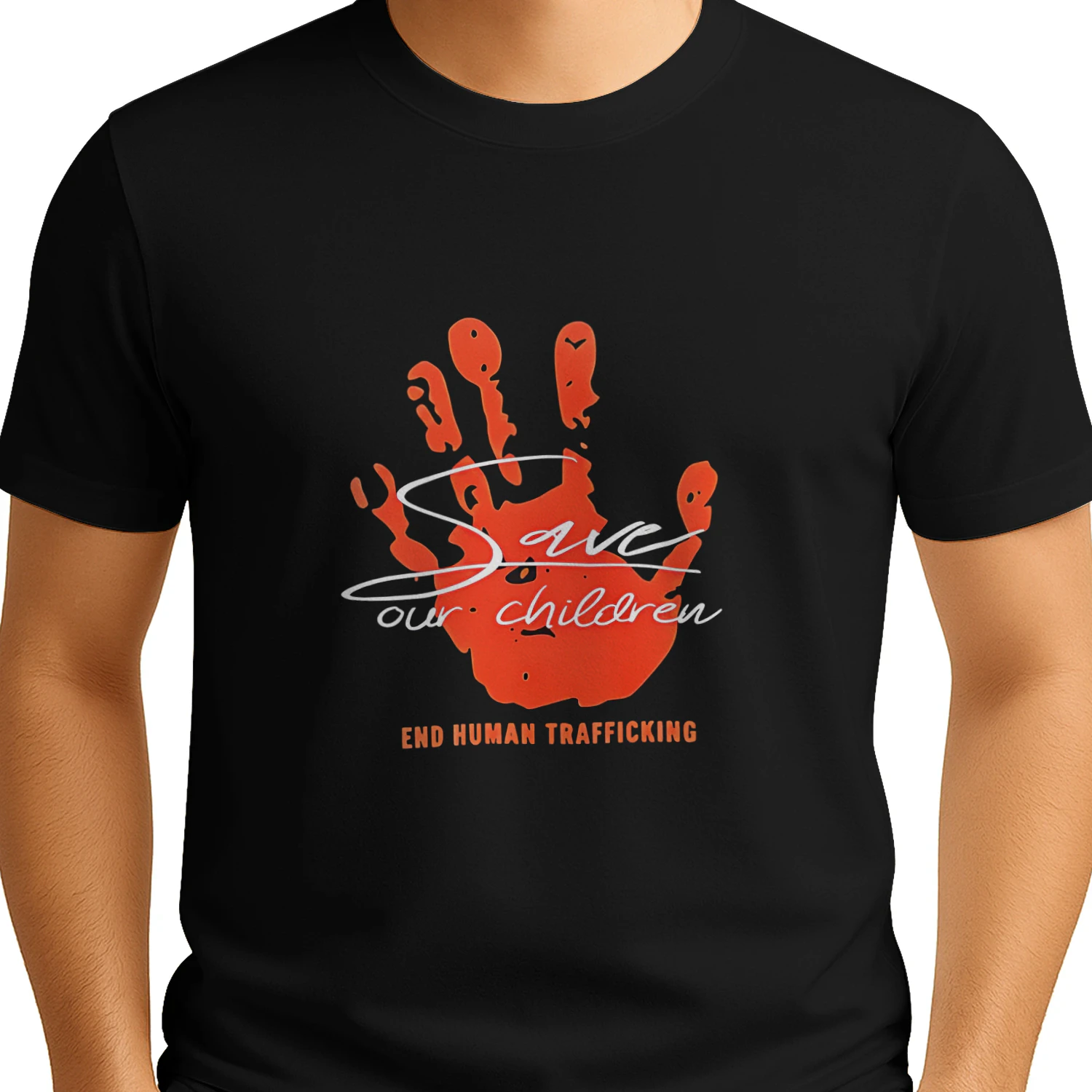 Save our children end human trafficking shirt