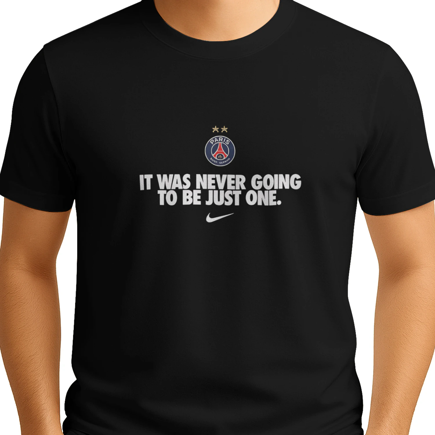 Paris Saint-Germain it was never going to be just one T-shirt