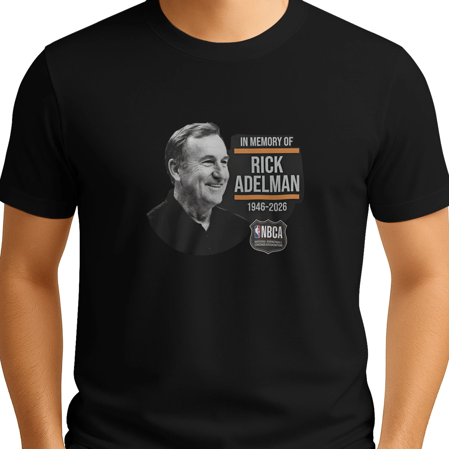 Hall of Fame Rick Adelman Memorial Shirt-Honoring a Basketball Legend shirt