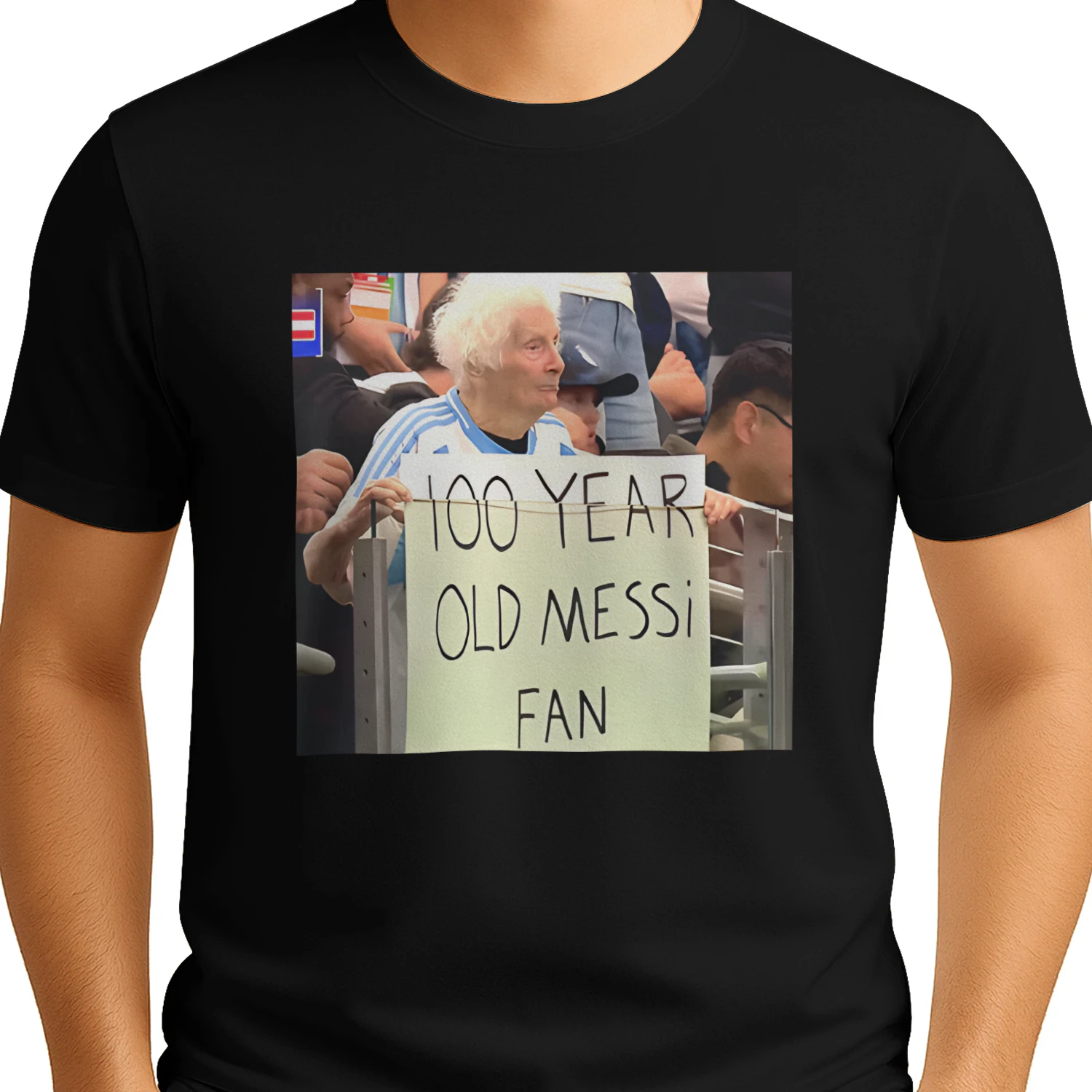 Lionel Messi Argentina National Team 100 Year Old Messi Fan shirt