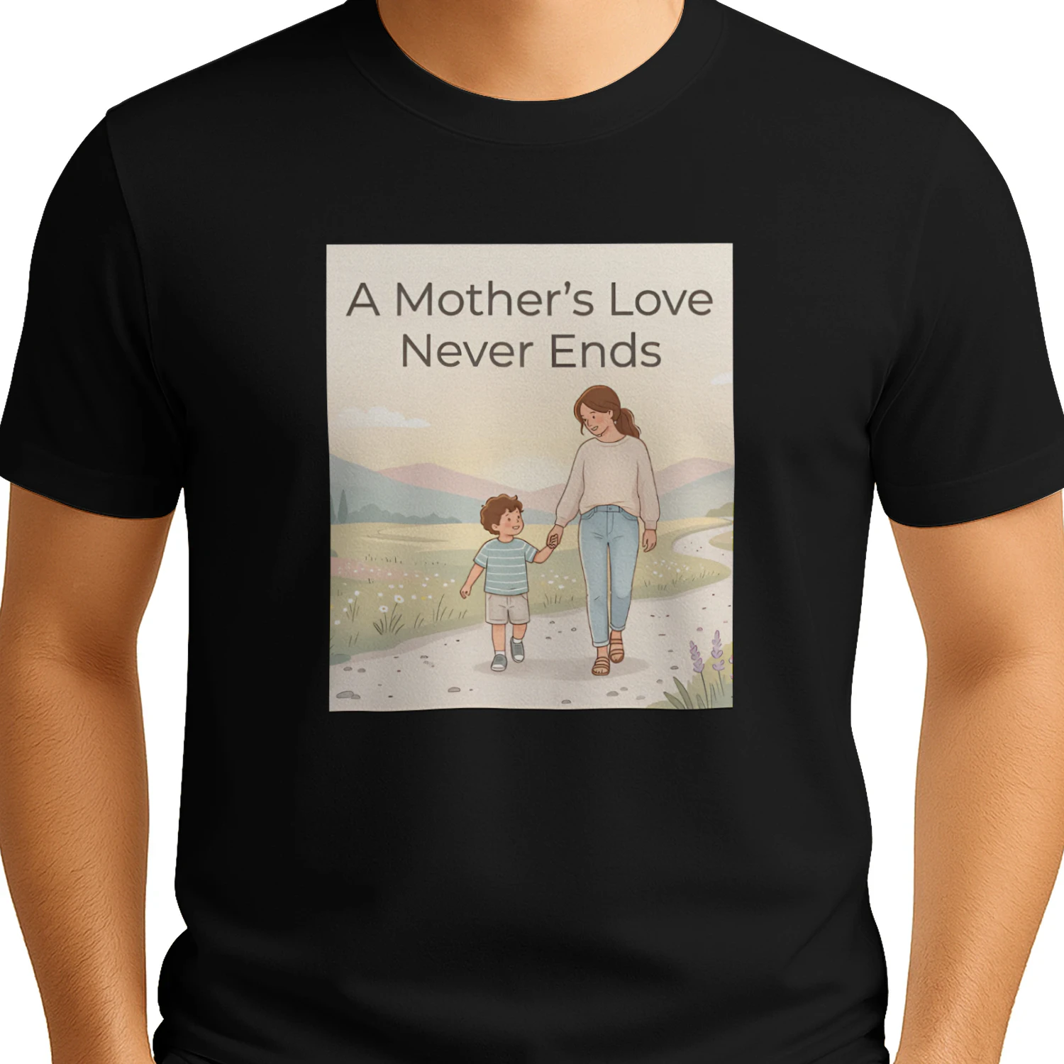 A mother love never ends shirt