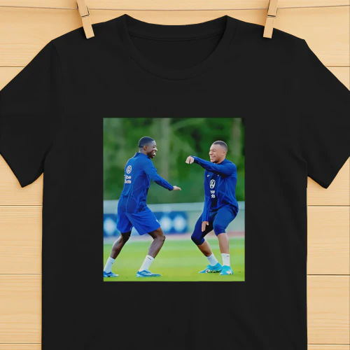 Kylian Mbappe and Ousmane Dembele France National Football Team funny shirt