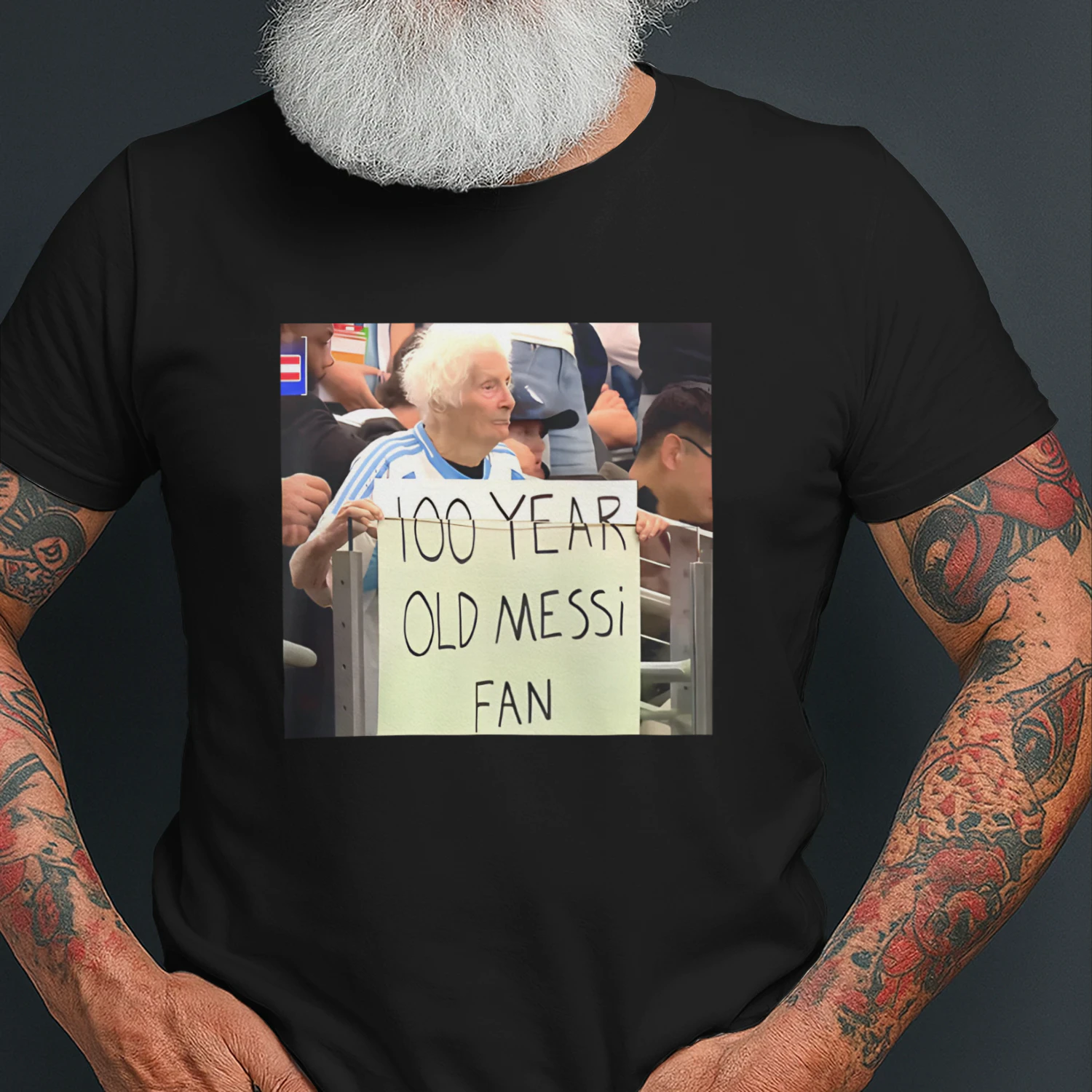 Lionel Messi Argentina National Team 100 Year Old Messi Fan shirt