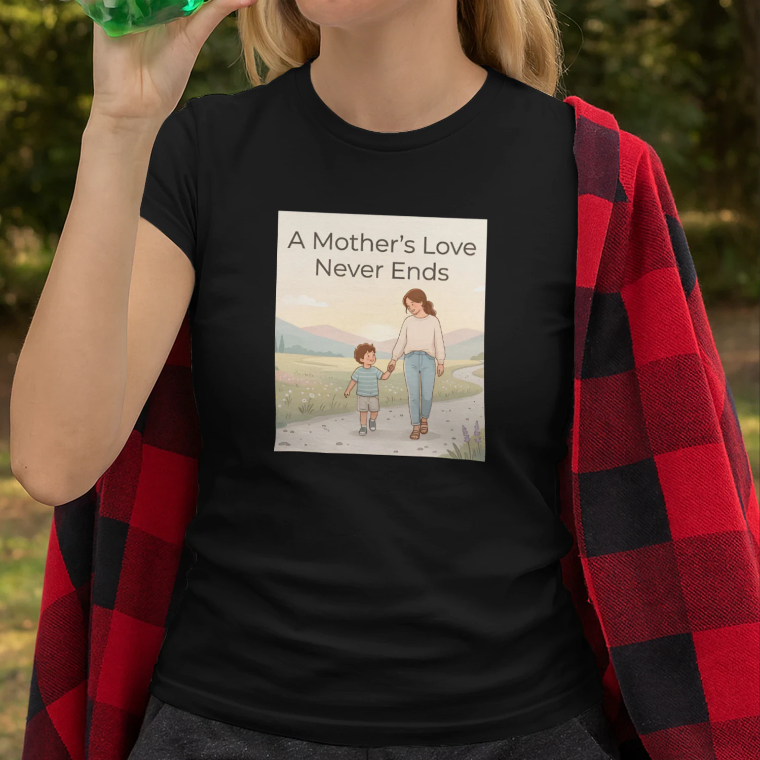 A mother love never ends shirt