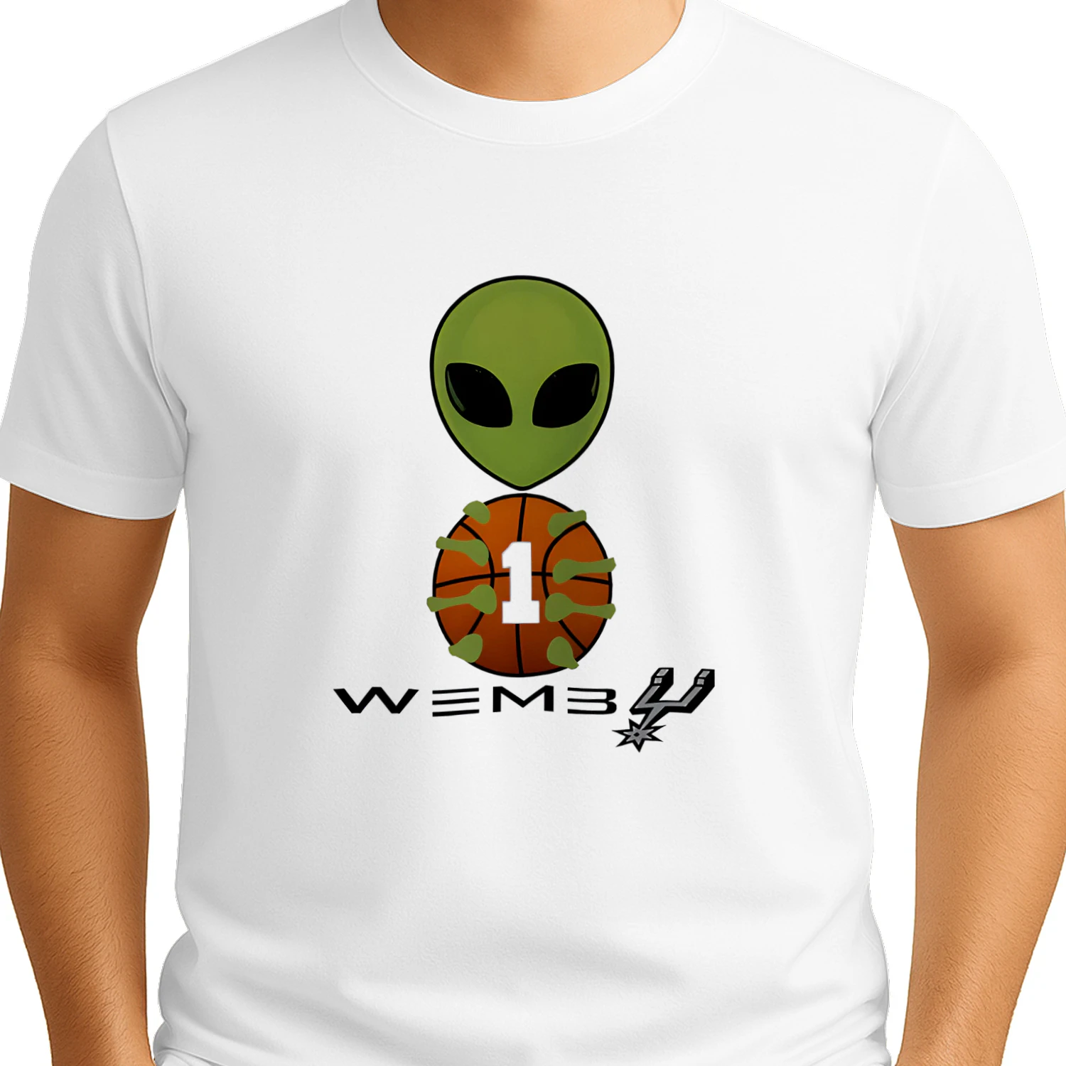 Wemby Alien Victor Wembanyama San Antonio Spurs NBA shirt