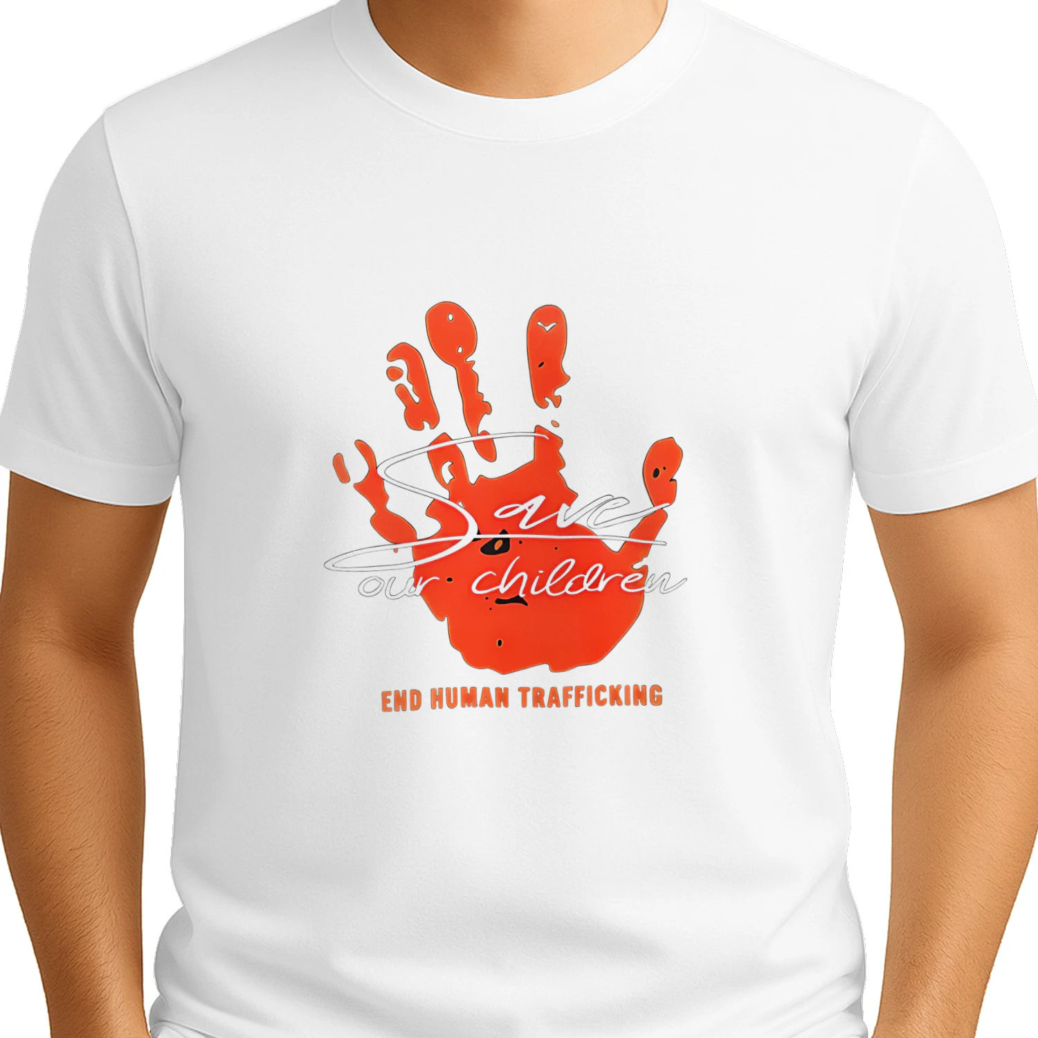 Save our children end human trafficking shirt