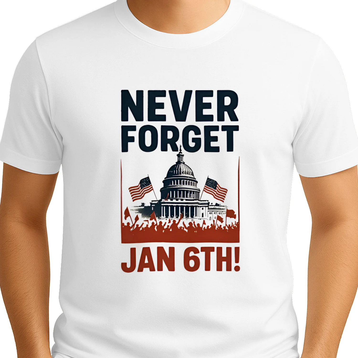 Never forget January 6th political shirt