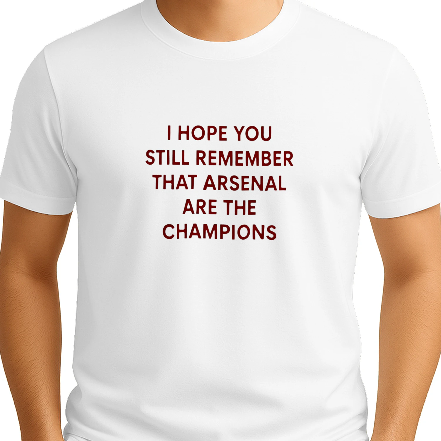 I Hope You Still Remember That Arsenal Are the Champions shirt