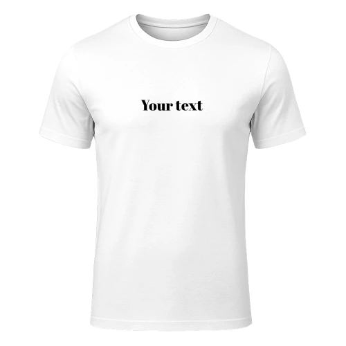 Custom text appairal