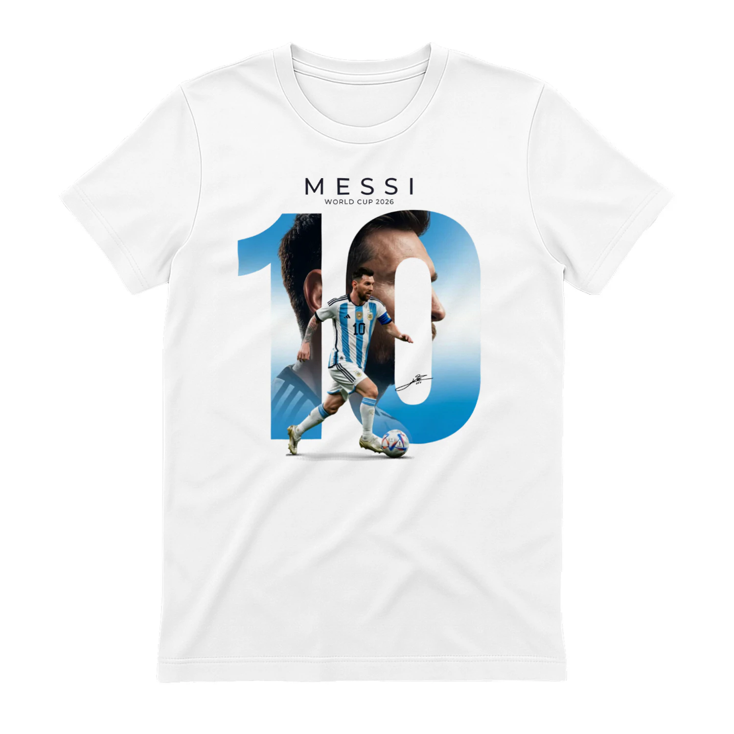 Messi World Cup 2026 Shirt, Football Fan Graphic Tee, Argentina Soccer T-Shirt, Sports Lover Gift ⚽🏆 Get Yours!