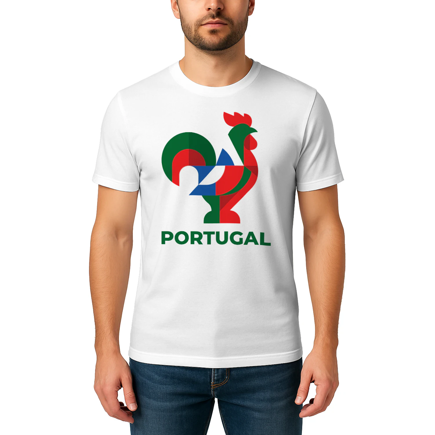 🇵🇹 Portugal Rooster World Cup 2026 Fan T-Shirt, Portuguese Soccer Supporter Tee, Portugal Football Pride Shirt, Get Yours!