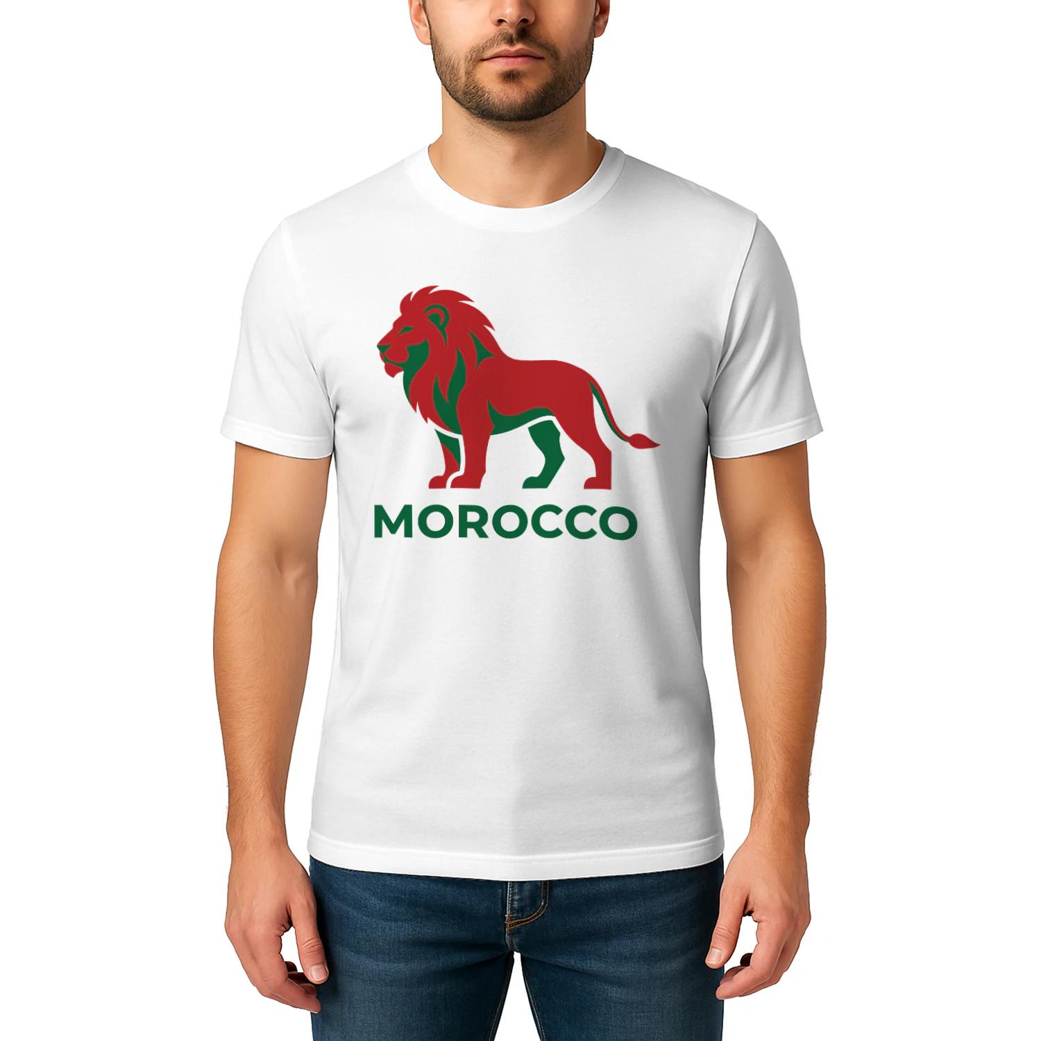 🇲🇦 Morocco Lion World Cup 2026 Fan T-Shirt, Atlas Lions Football Supporter Tee, Moroccan Soccer Pride Shirt, Get Yours!