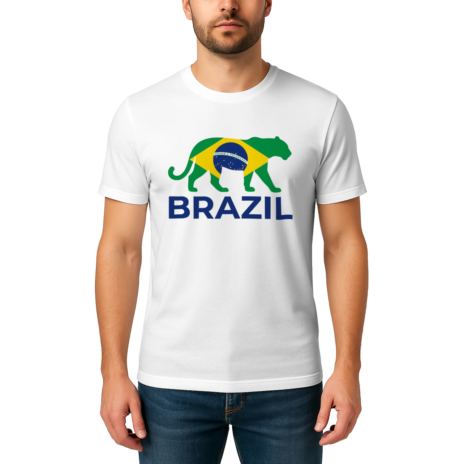 🇧🇷 Brazil Panther World Cup 2026 Fan T-Shirt, Brazil Soccer Supporter Tee, Football Lover Gift, Get Yours!