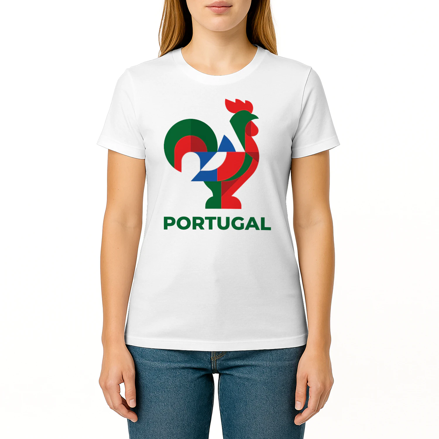 🇵🇹 Portugal Rooster World Cup 2026 Fan T-Shirt, Portuguese Soccer Supporter Tee, Portugal Football Pride Shirt, Get Yours!