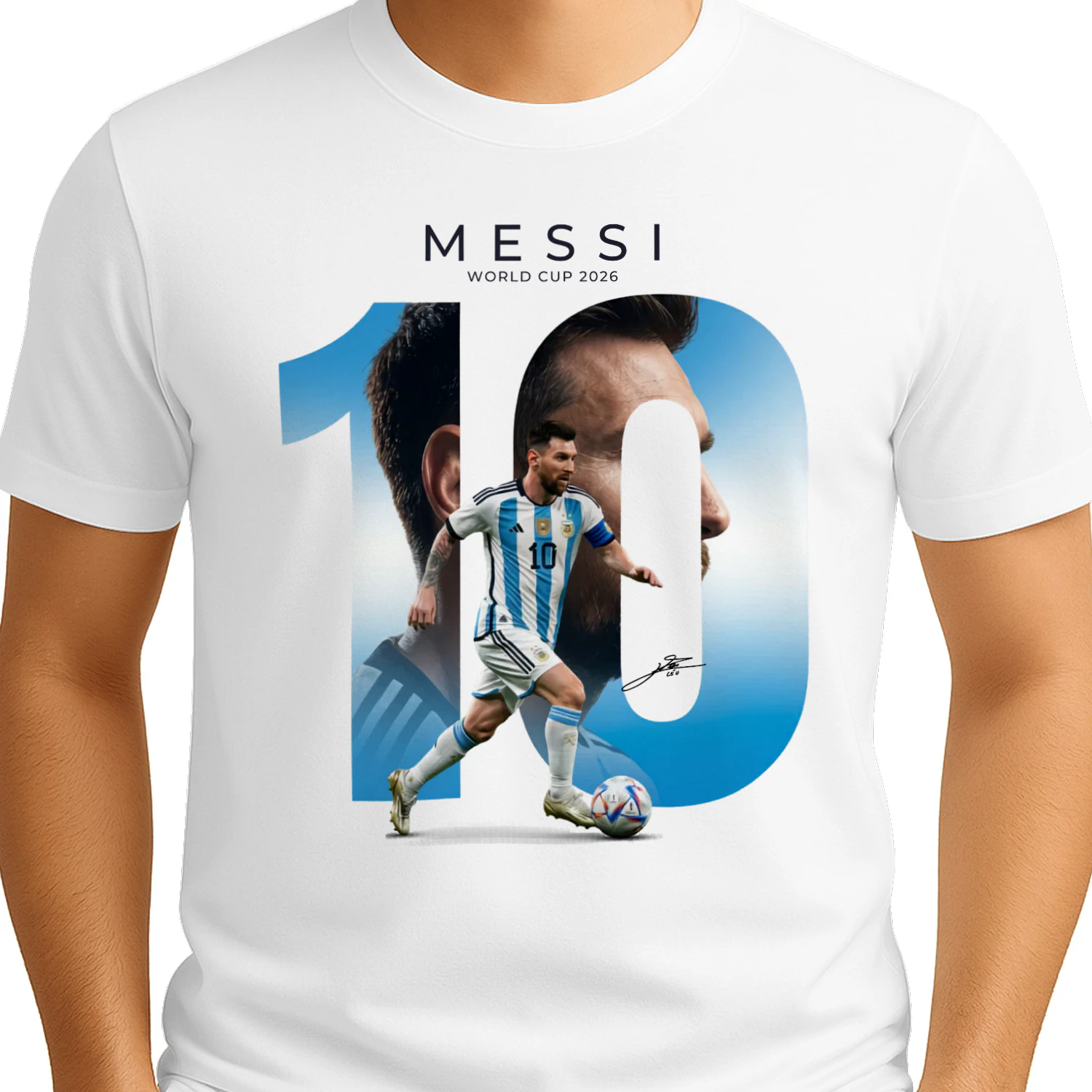 Messi World Cup 2026 Shirt, Football Fan Graphic Tee, Argentina Soccer T-Shirt, Sports Lover Gift ⚽🏆 Get Yours!