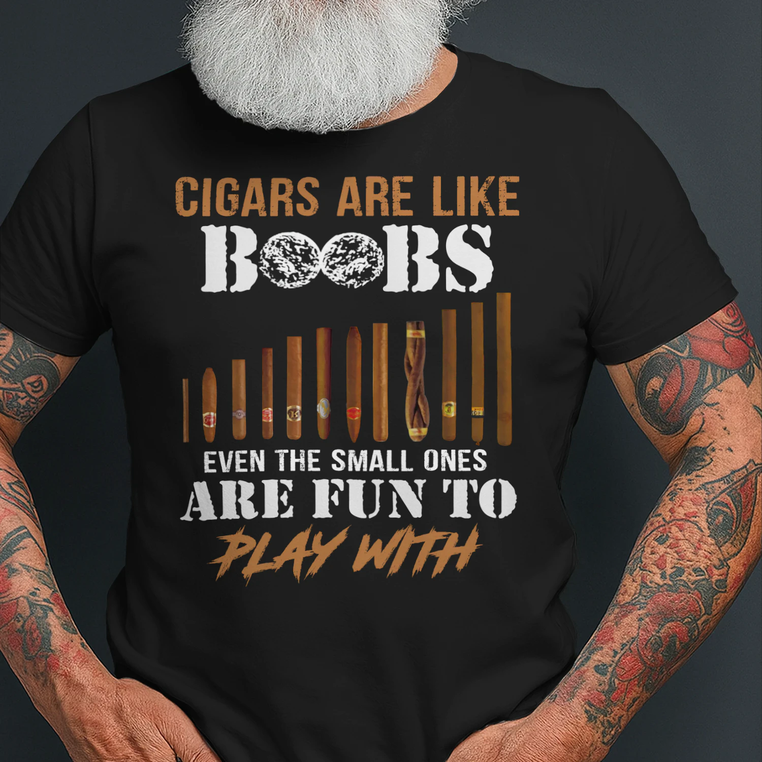 Cigars are like boobs