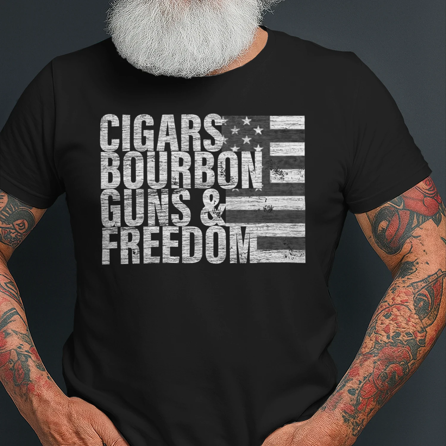 cigars bourbon guns and freedom