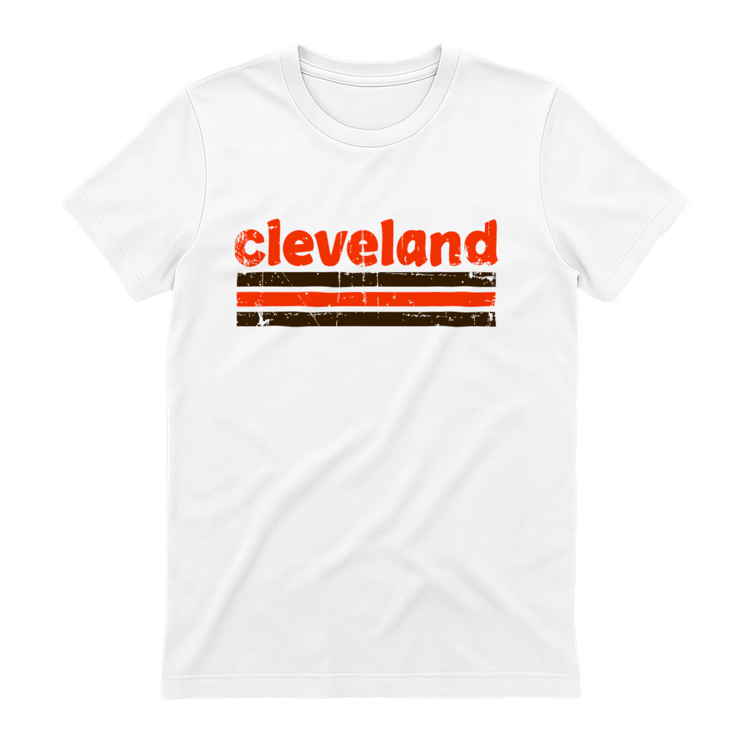 Cleveland Football White Shirt - CLEVELAND