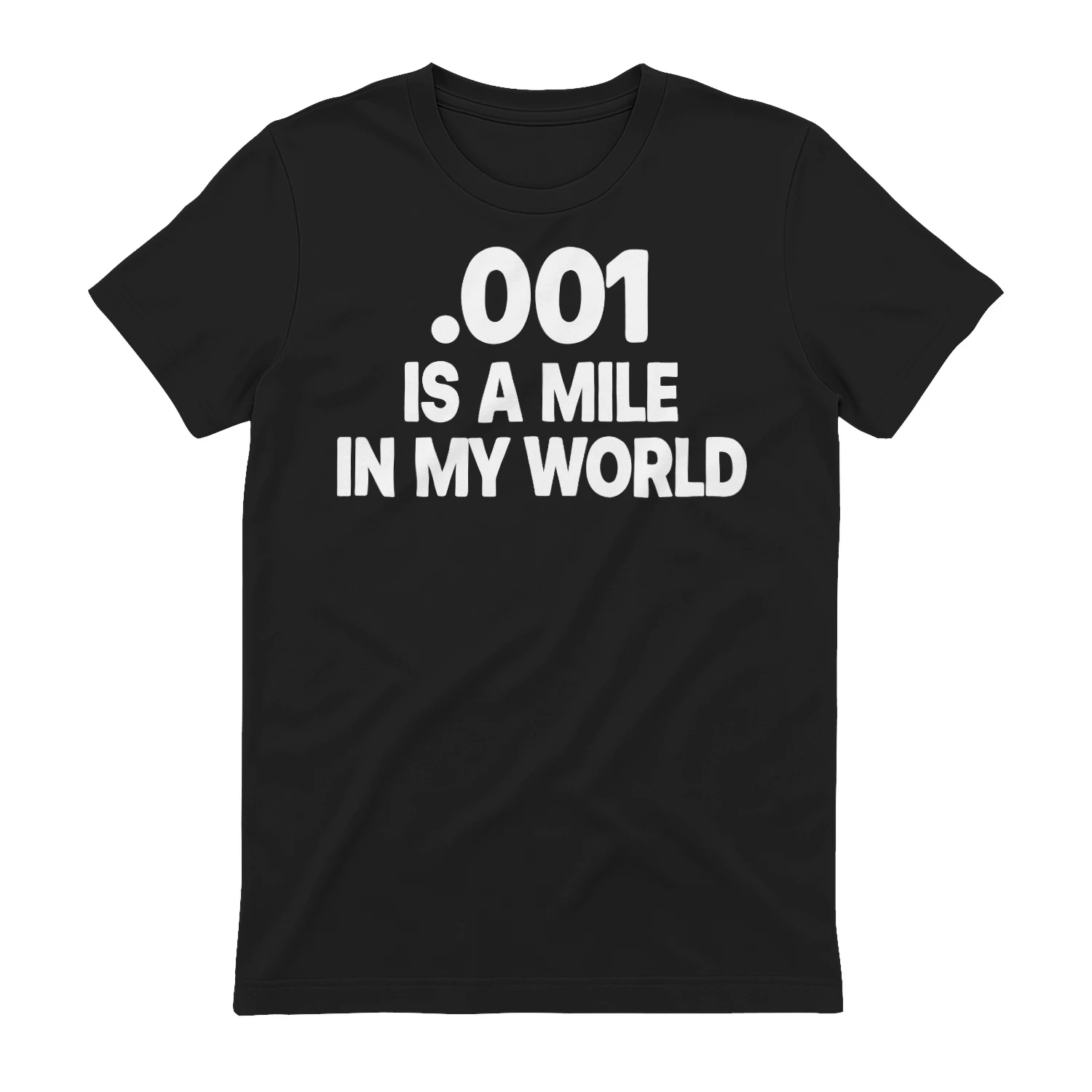 001 IS A MILE IN MY WORLD