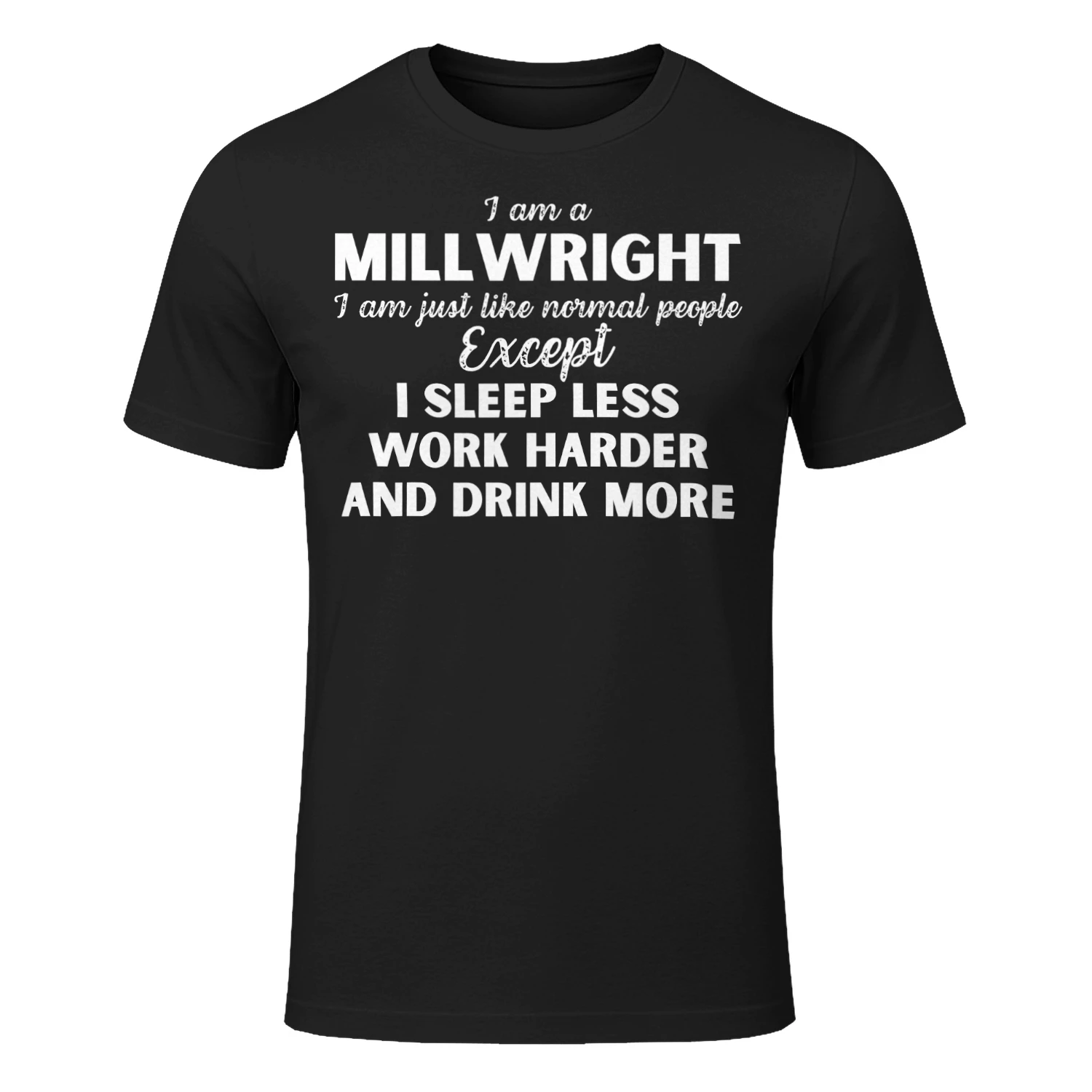 I am a Millwright - I Sleep less and word harder